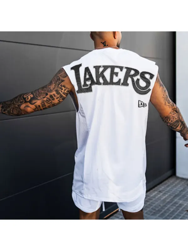 Men's Oversized Sleeveless Vest - Timetomy.com 