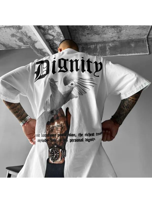 Oversize Dignity T-shirt - Timetomy.com 