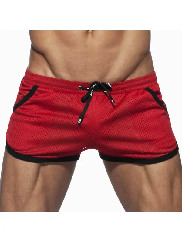 Men's Mesh Slim Fit Sports Hot Shorts - Anrider.com 