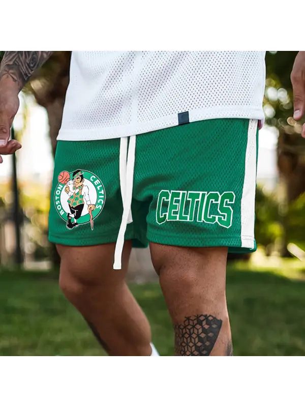 Men's Basketball Color Matching Shorts - Timetomy.com 