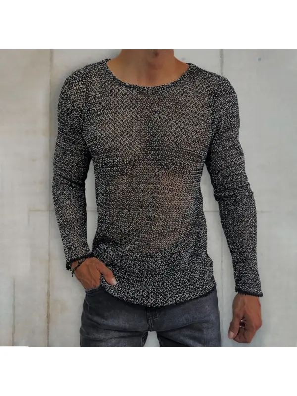 Men's Slim Fit All Season Long Sleeve T-Shirt - Ootdmw.com 