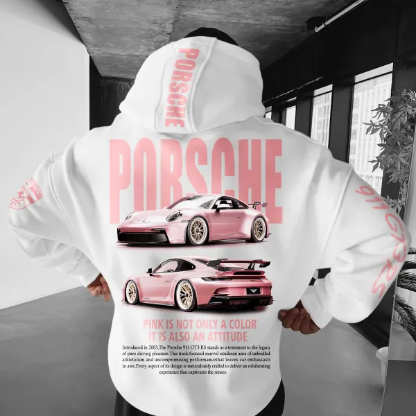 Oversize Sports Car 911 GT3RS Hoodie - Wayrates.com 