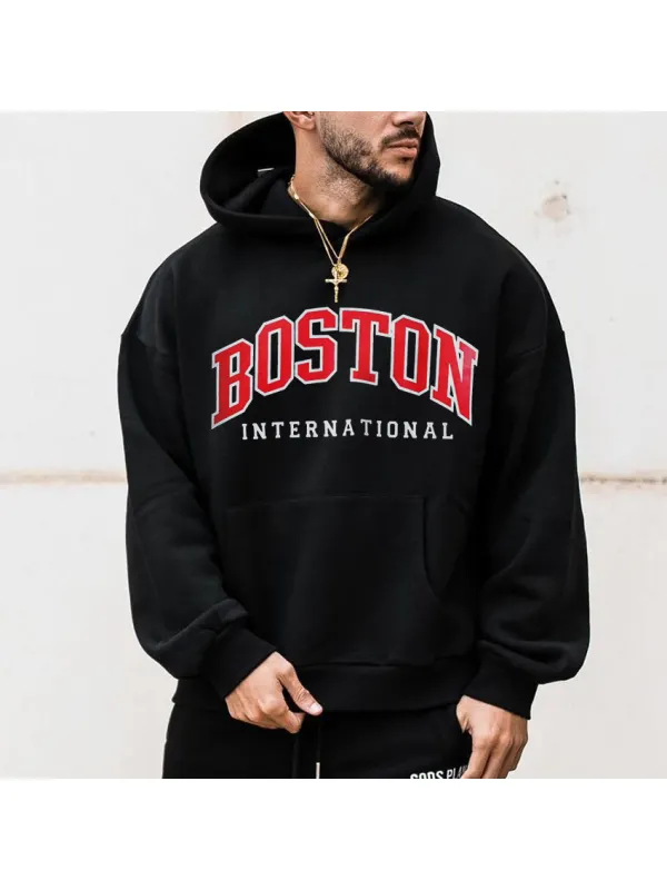 Fashion Men's Oversized Sweatshirt Hoodie - Aptkoi.com 