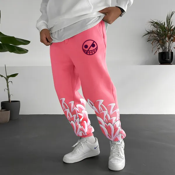 Anime Print Sweatpants - Yesunshine.com 