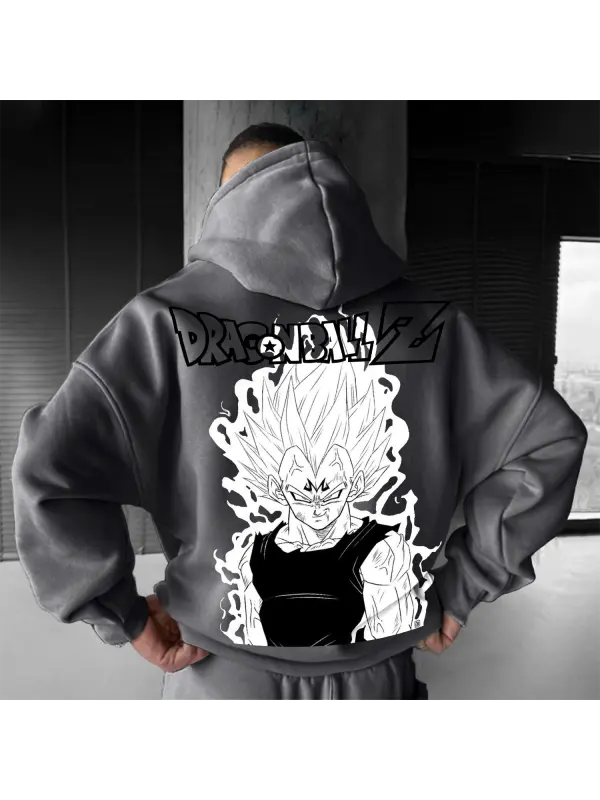 Oversized Majin Vegeta Hoodie - Aptkoi.com 
