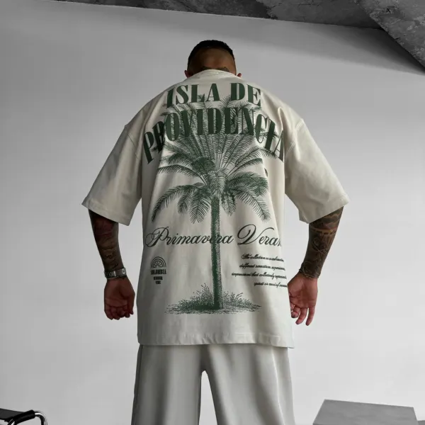 Oversize Isla De Providencia T-Shirt - Anurvogel.com 