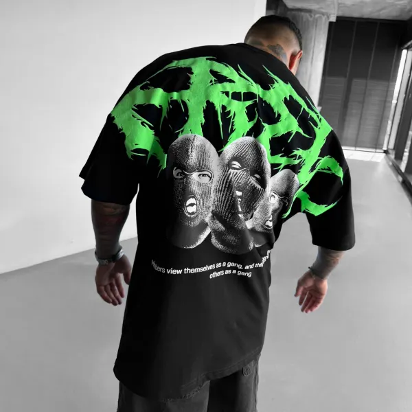 Oversize Crew T-Shirt - Ootdyouth.com 