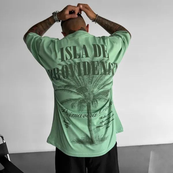 Oversize Isla De Providencia T-Shirt - Anurvogel.com 