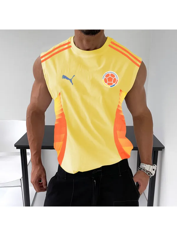 Men's Colombia Football Vest - Anrider.com 