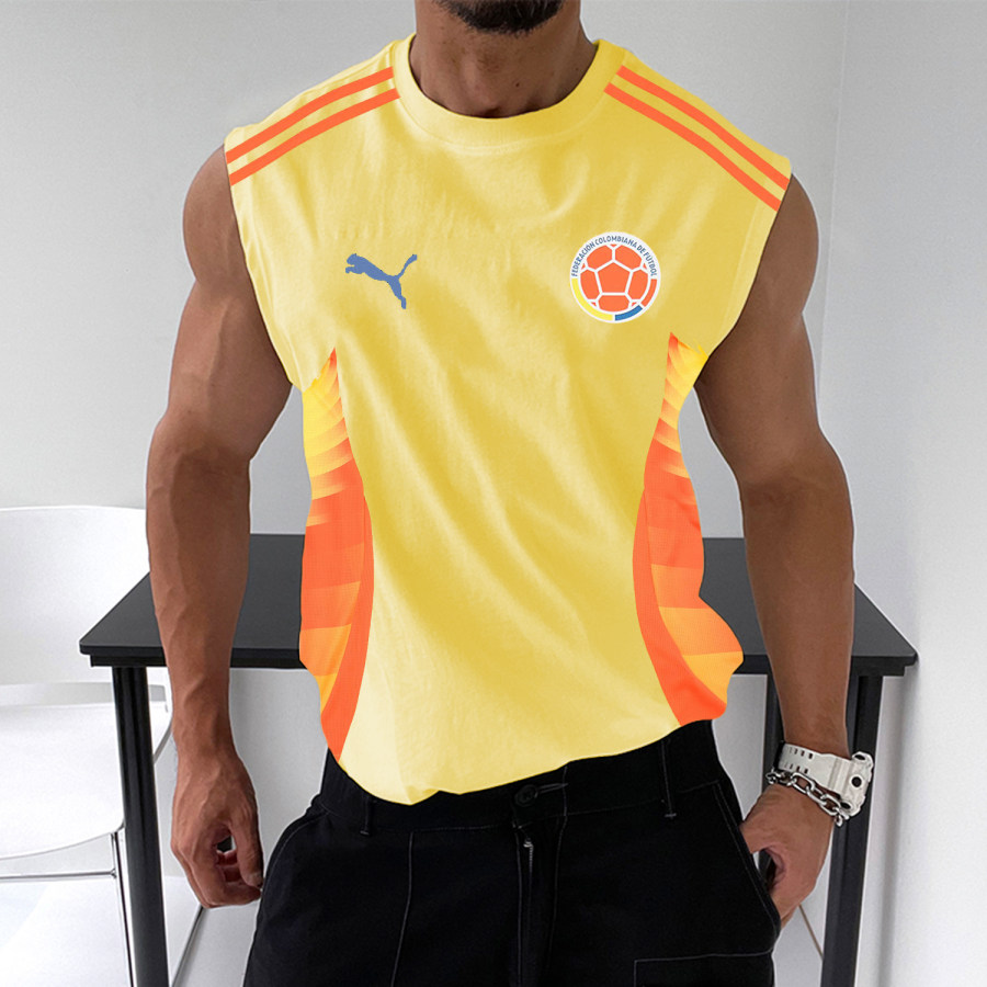 

Men's Colombia Football Vest