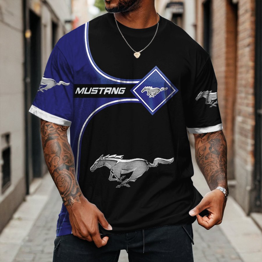 

Automotive Events Racing Print Oversize T-shirt