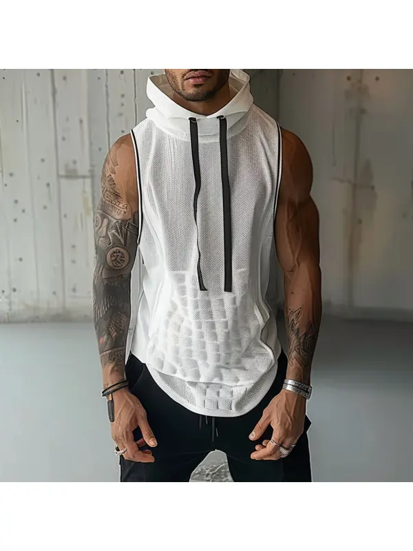 Men's Mesh Sports Vest - Timetomy.com 