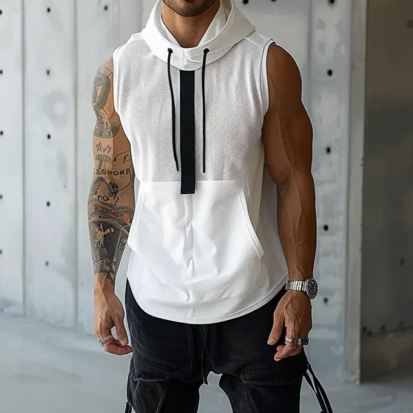 Fitness Casual Pocket Sports Vest - Menilyshop.com 