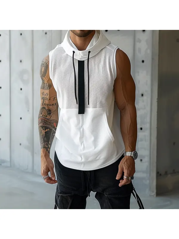 Fitness Casual Pocket Sports Vest - Anrider.com 