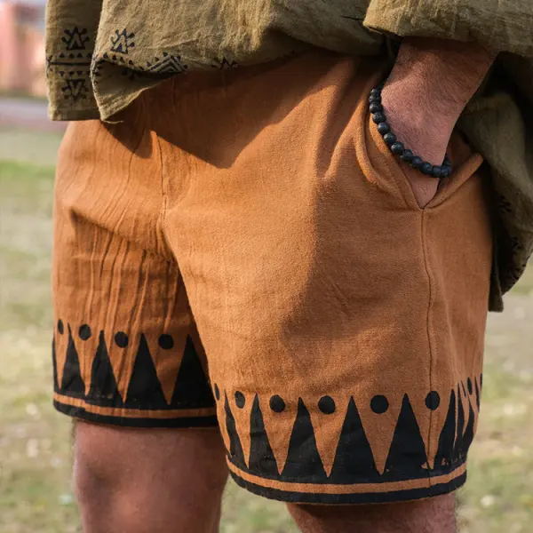 Men's Shorts Bohemian Tribal Shorts Unisex - Ootdyouth.com 