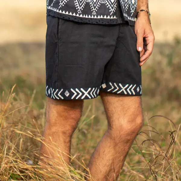 Men's Shorts Bohemian Tribal Shorts Unisex - Spiretime.com 