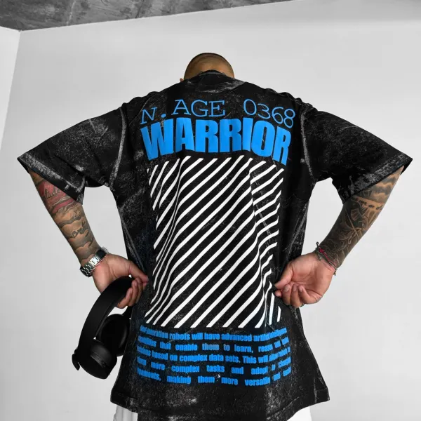 Oversize Warrior T-Shirt - Dozenlive.com 