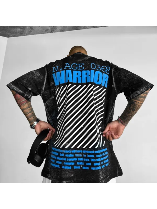 Oversize Warrior T-Shirt - Timetomy.com 