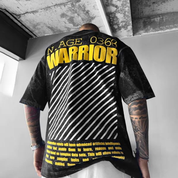 Oversize Warrior T-Shirt - Nicheten.com 