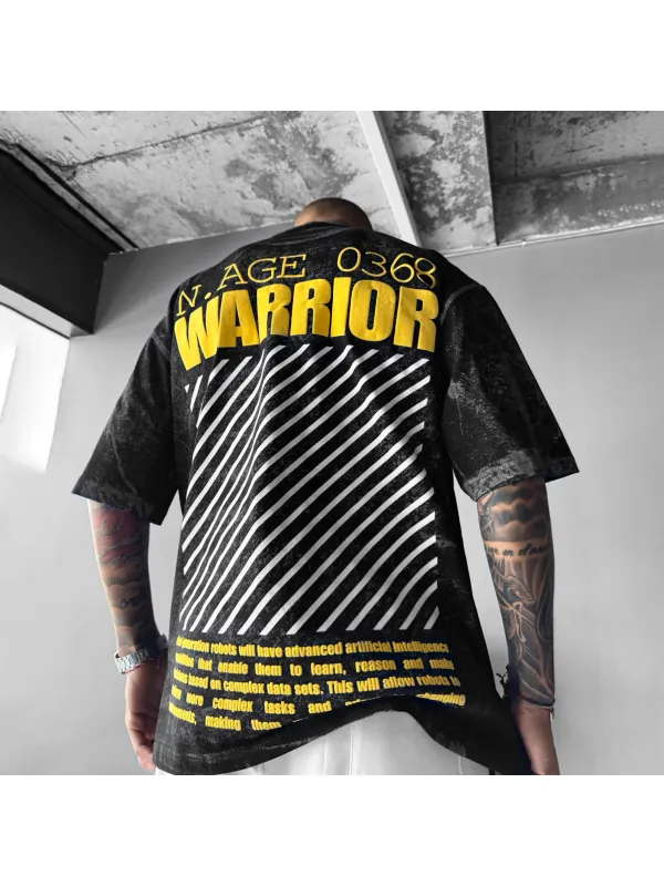 Oversize Warrior T-Shirt - Timetomy.com 