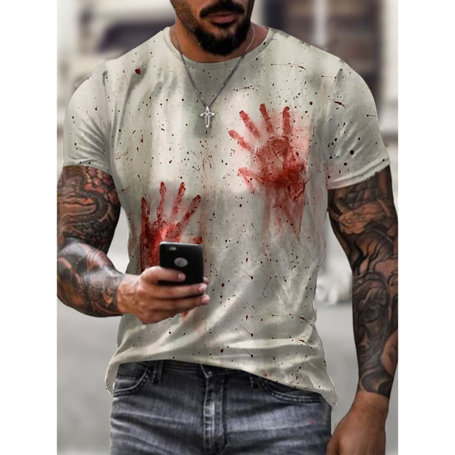 

Men's Halloween Casual T-Shirt