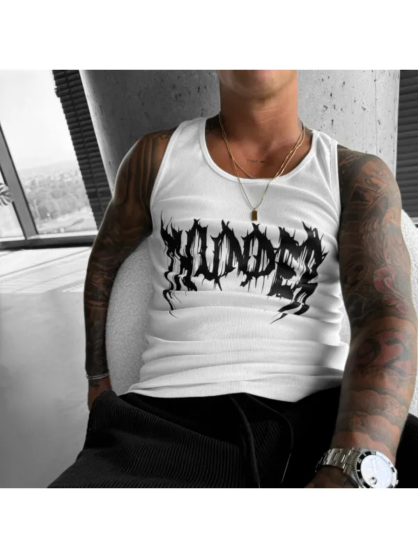Slim Fit Thunder Tanktop - Ootdmw.com 