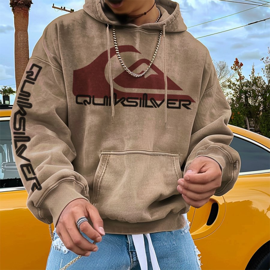 

Oversized Surf Casual Vintage Hoodie