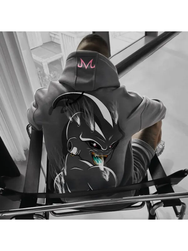 Unisex Oversized Japanese Anime Hoodie - Aptkoi.com 