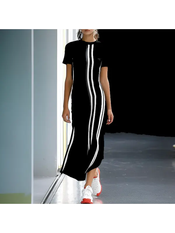 Women's Casual Athletic Long Skirt - Ootdmw.com 
