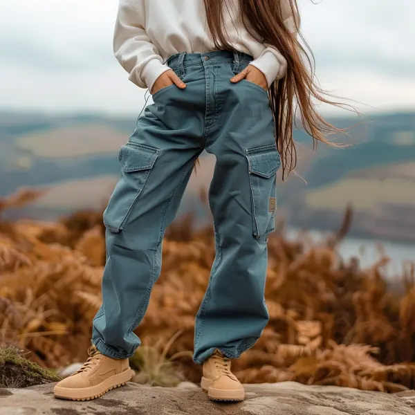 Women's Outdoor Zipper Buttoned Trousers - Dozenlive.com 