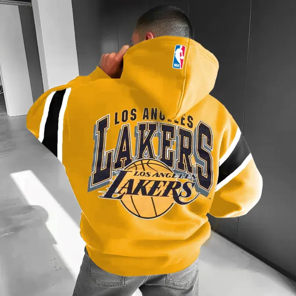 Retro Basketball Oversized Hoodie - Wayrates.com 