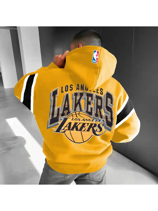 Retro Basketball Oversized Hoodie - Anrider.com 