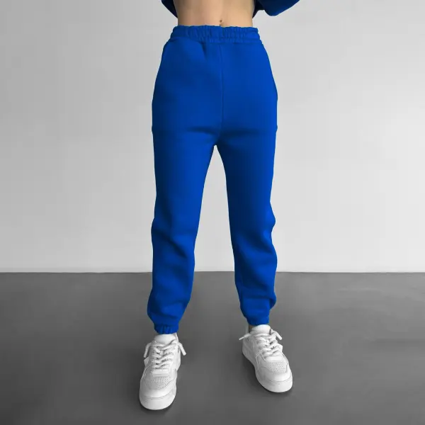 Fashionable And Casual Unisex Sports Pants, Fleece Autumn Sports Pants - Ootdyouth.com 