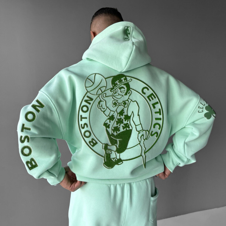

Men's Basketball Print Simple Hoodie