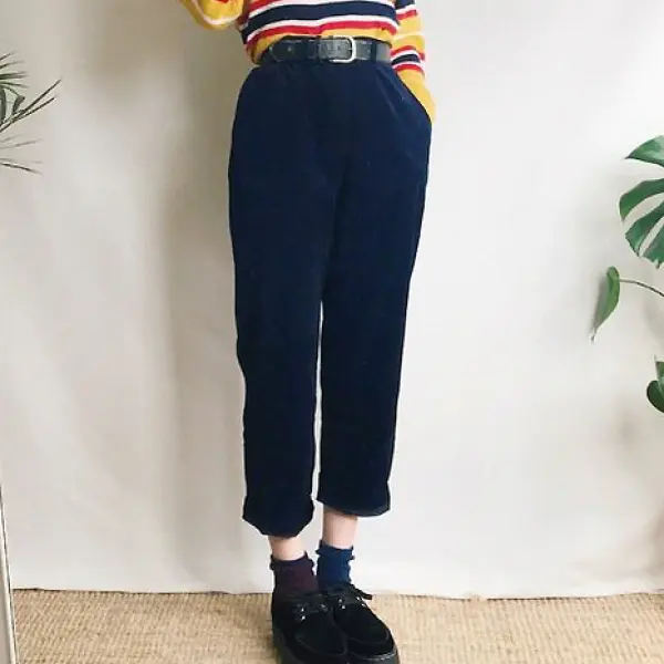 Retro Resort Trousers - Ootdyouth.com 