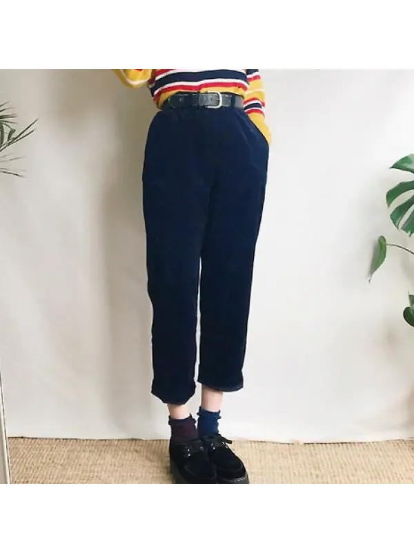 Retro Resort Trousers - Ootdmw.com 