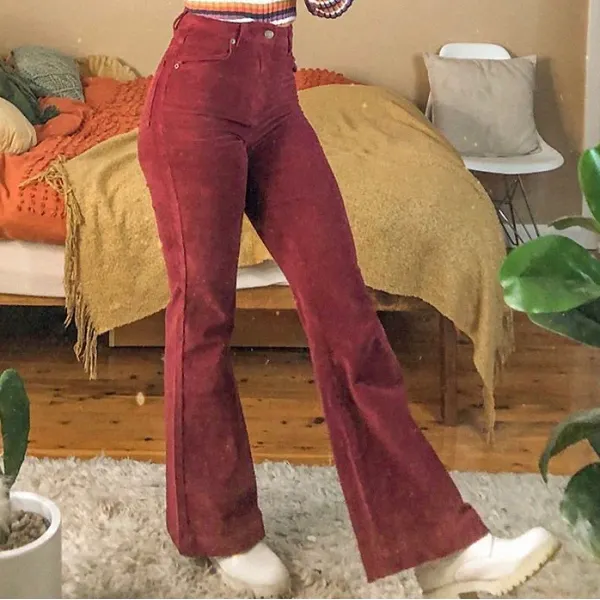 Retro Resort Slim Trousers - Ootdyouth.com 