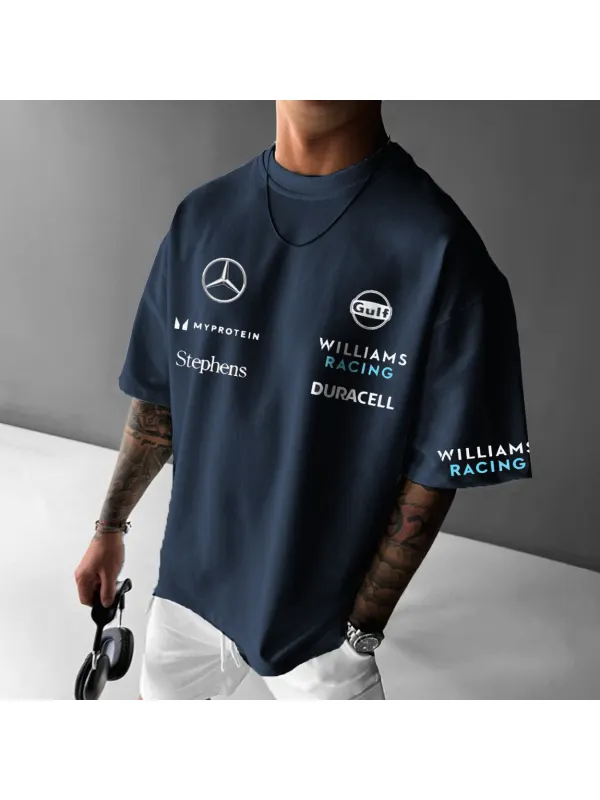 Unisex Racing Oversized T-Shirt - Ootdmw.com 