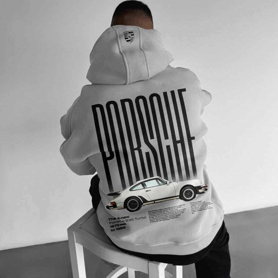 

Oversize Sports Car 930 Porsche Hoodie