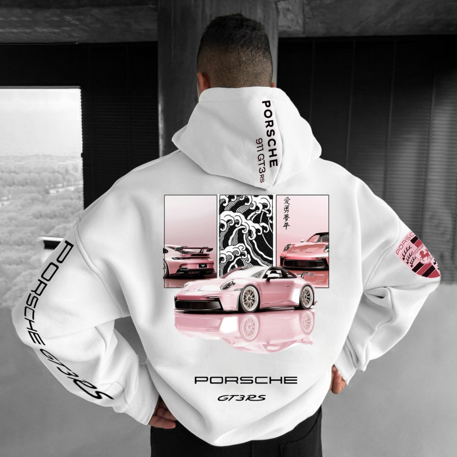 

Men's Casual Racing Design Hoodie