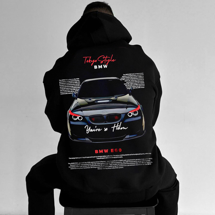 

Unisex Oversize Sports Car E60 Hoodie