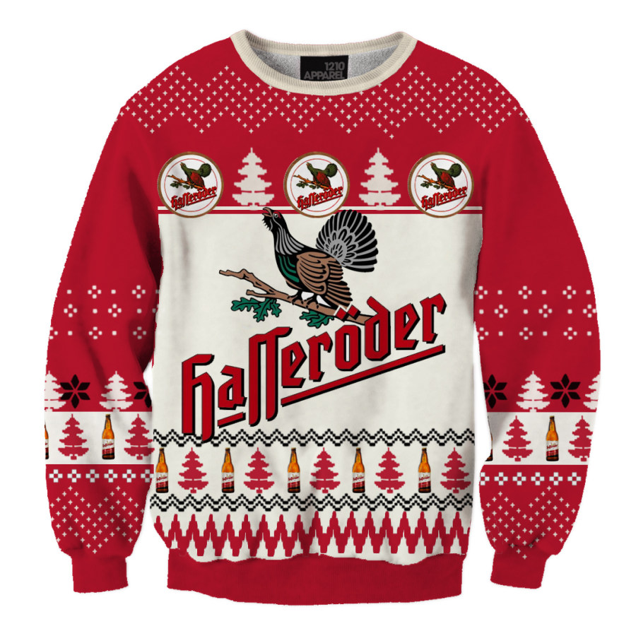 

Unisex HSLD 3D Printed Christmas Sweatshirt