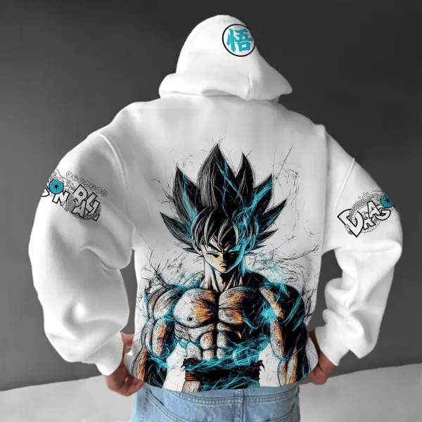 Unisex Dragon Ball Hoodies Anime Enthusiast Casual Oversized Hoodie - Elementnice.com 