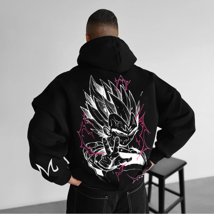 

Unisex Anime Printed Hoodie