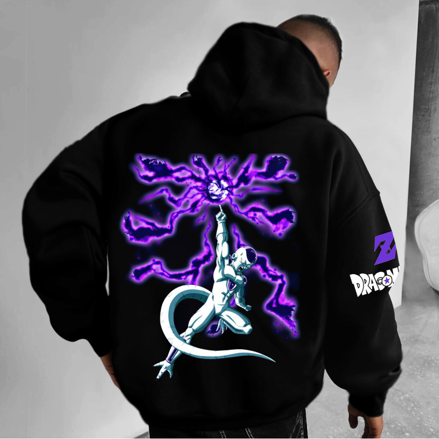 

Unisex Anime Printed Oversized Casual Hoodie