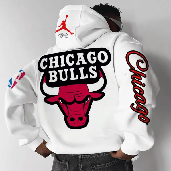 Basketball Print Hoodie - Zivinfo.com 