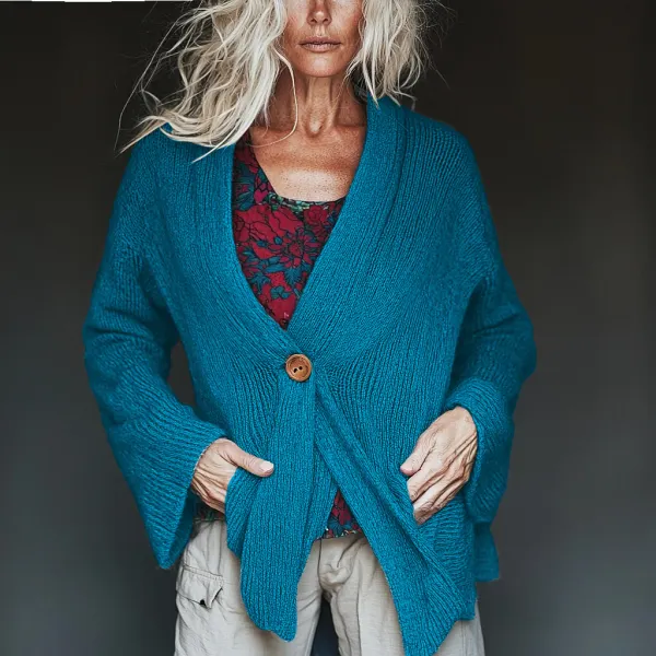 Women's Autumn & Winter Elegant Knitted Cardigan - Zivinfo.com 