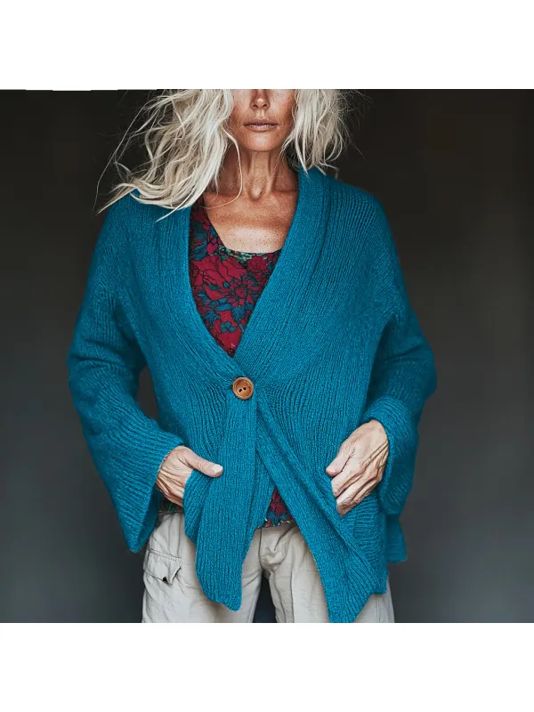 Women's Autumn & Winter Elegant Knitted Cardigan - Ootdmw.com 