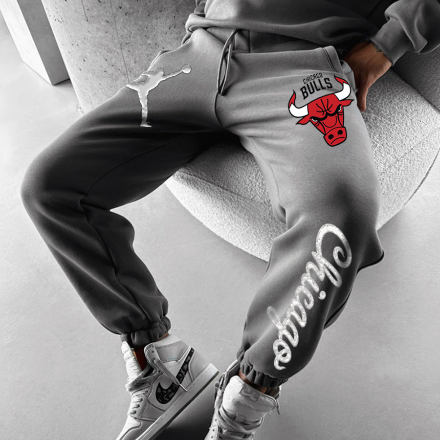 

Basketball Print Men's Sweatpants