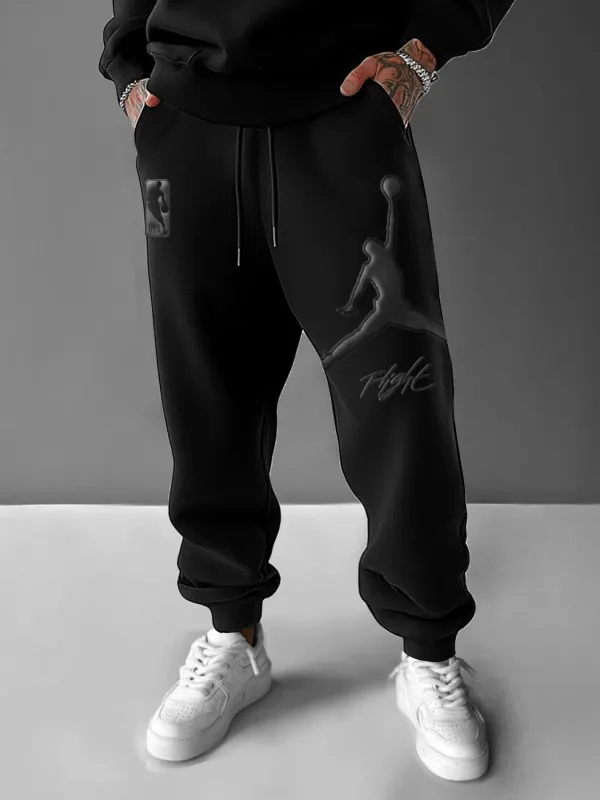 Unisex Jumper Basketball Sweatpants - Menbarn.com 